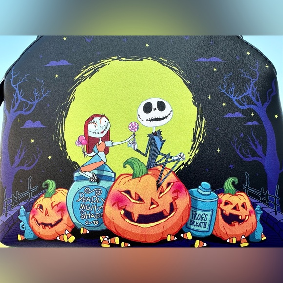 The Nightmare Before♠️Christmas Backpack Set - Picture 10 of 12